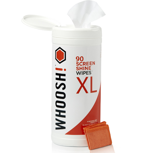 Screen Shine Wipes 90ct Canister - 12 Units